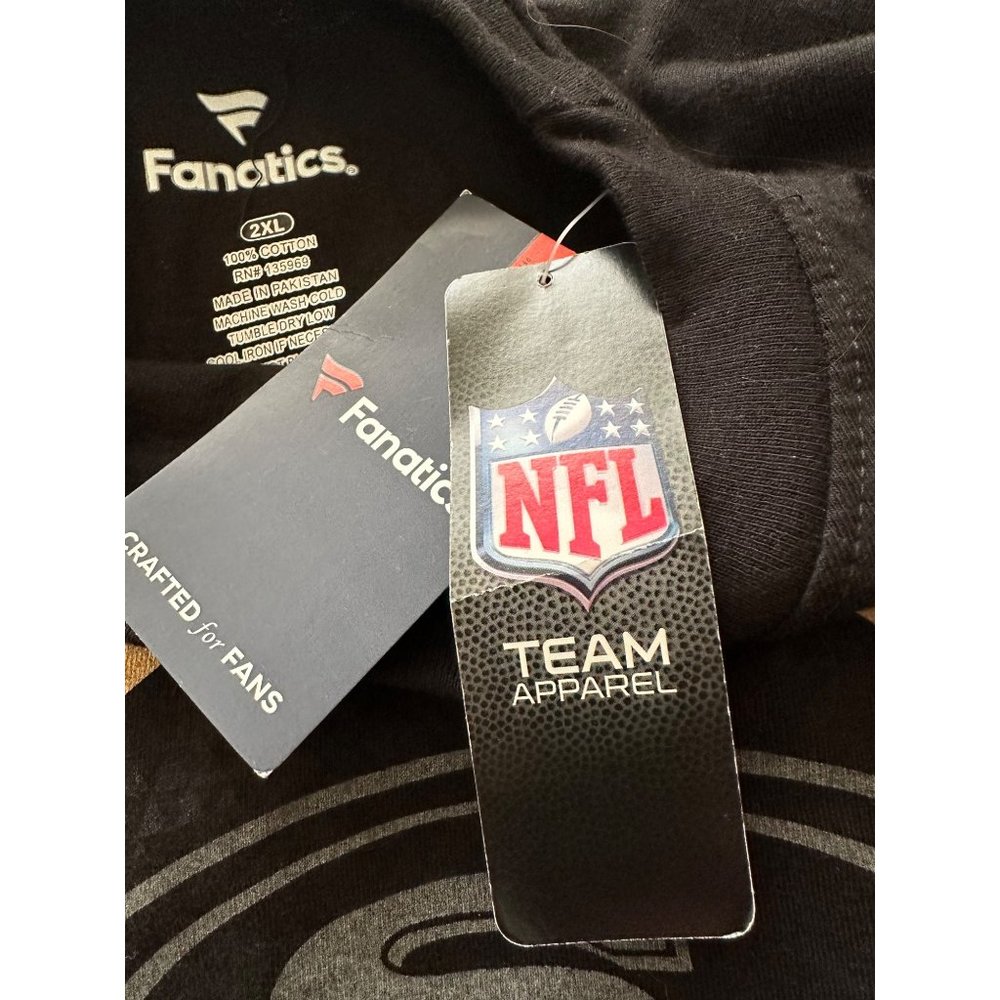 San Francisco 49ers NFL Fanatics Men's Long Sleeve Black T-Shirt 2XL NWT - Picture 6 of 11
